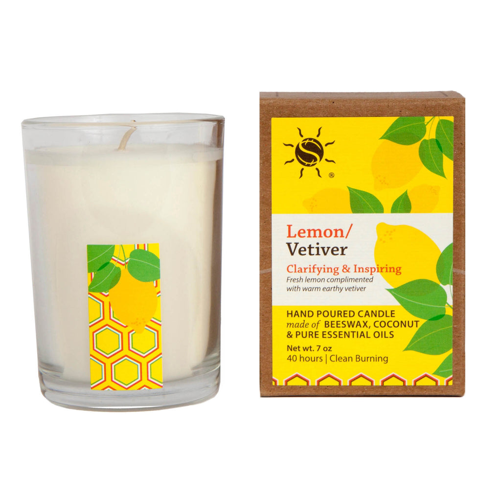 Lemon Vetiver Aromatherapy Filled Candle