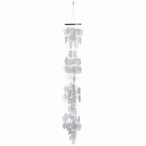 White Capiz Chime