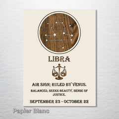 Zodiac Wall Hanging - Libra