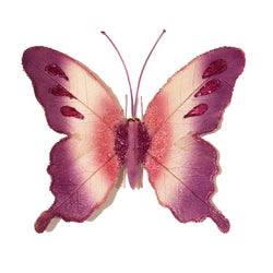 Wall Butterfly Swallowtail Leaf, Purple