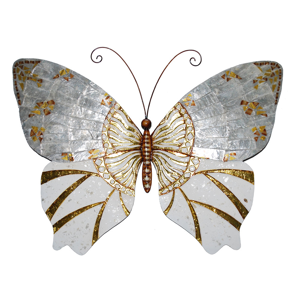 Wall Butterfly Silver & Gold