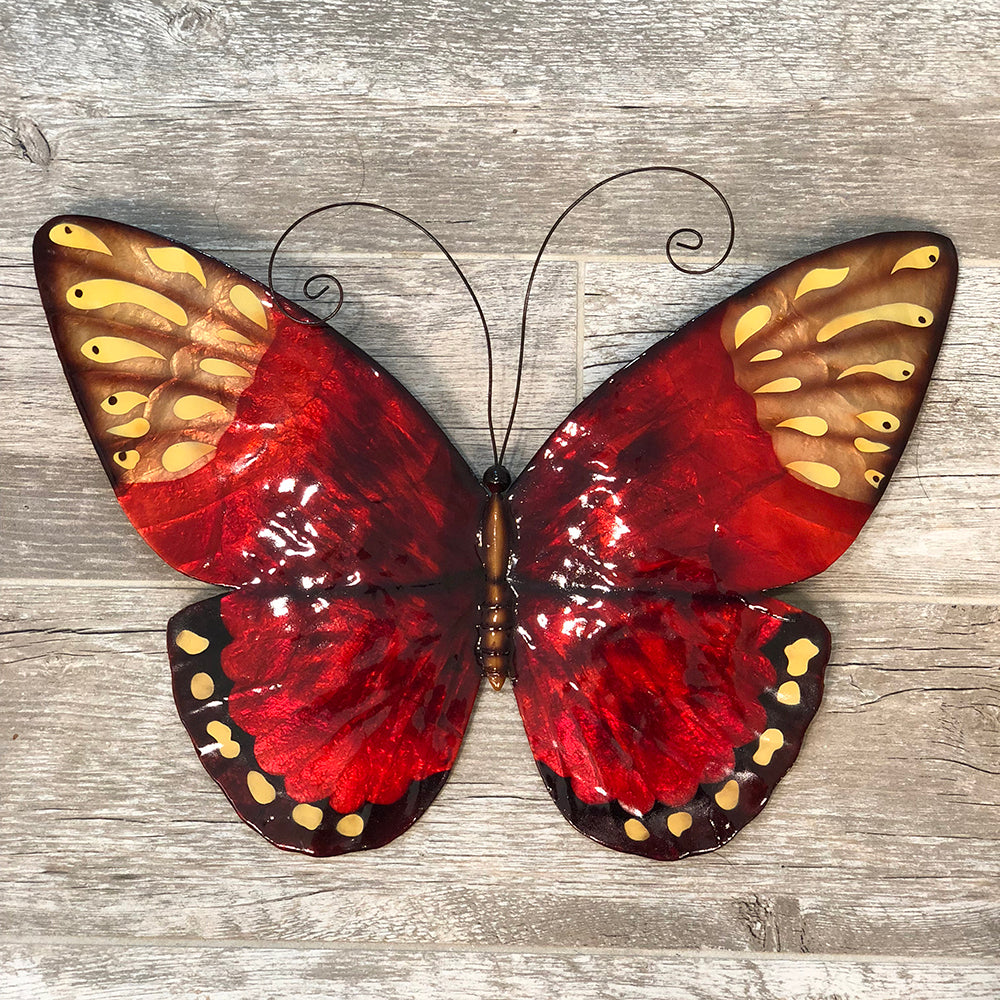 Wall Butterfly Red