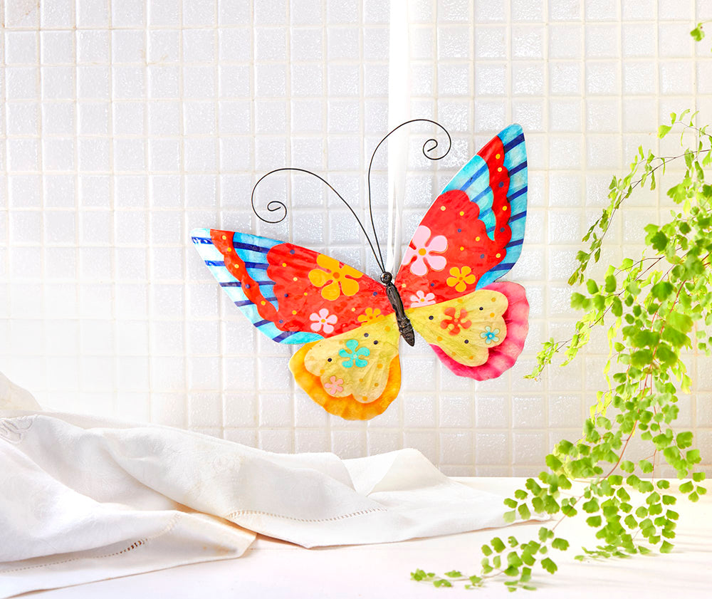 Wall Butterfly Flower Power