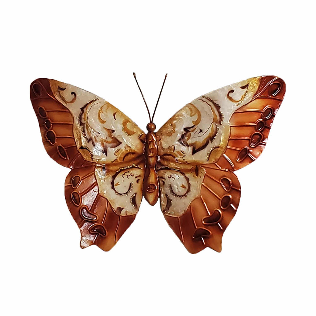 Butterfly Wall Decor Copper