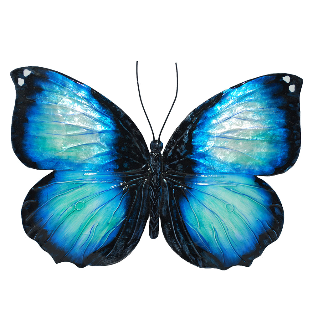 Wall Butterfly Blue and Black