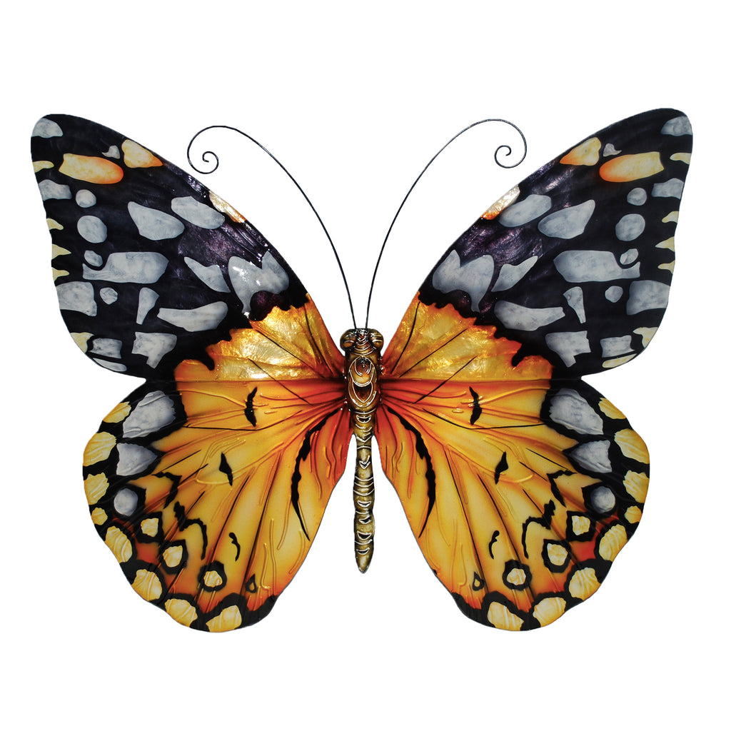 Butterfly Wall Decor Large Monarch Orange