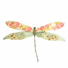 Dragonfly Wall Decor Pink And Blue