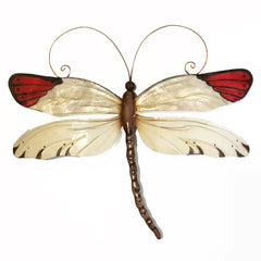 Dragonfly Wall Decor Red Tipped