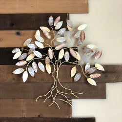Wall Tree of Leaves