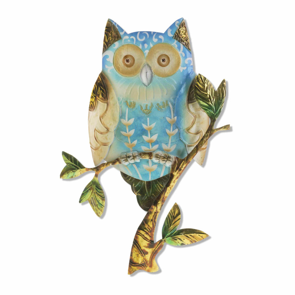Owl Wall Decor Blue