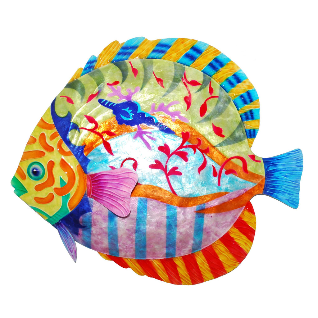 Fish Colorful Wall Decor Discus Medium