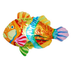 Fish Wall Decor Clownfish With Colorful Medium