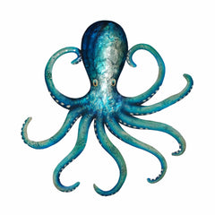 Octopus Wall Decor Blue