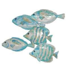 Fish Rustic Wall Decor Large Sea Blue