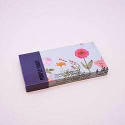 Purple pansy Scented Tealights
