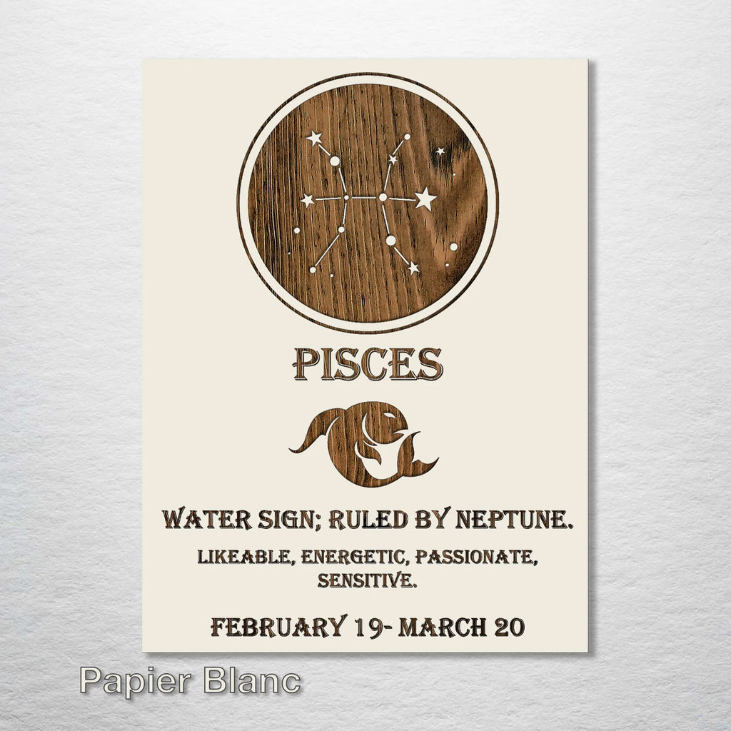 Zodiac Wall Hanging - Pisces