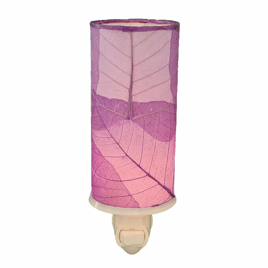 Cylinder Leaf Nightlights