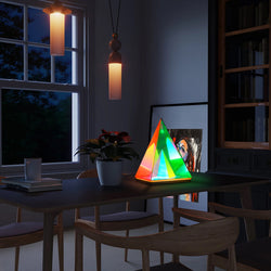 Pyramid LED Table Lamp