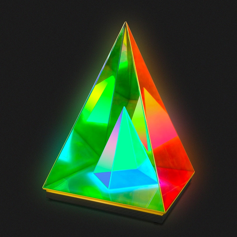 Pyramid LED Table Lamp