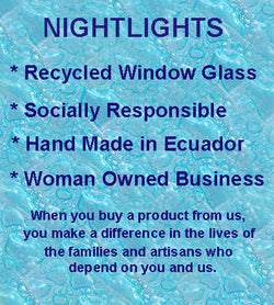 Mermaid Glass Nightlight