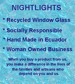Hippo Glass Nightlight