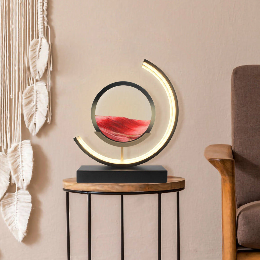 Moving Sand Sandscapes LED Table Lamp