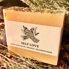 4oz Self Love Goat's Milk Soap