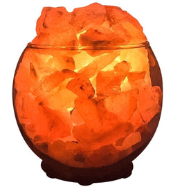 Himalayan Aromatherapy Salt Lamp (Clear Sphere)