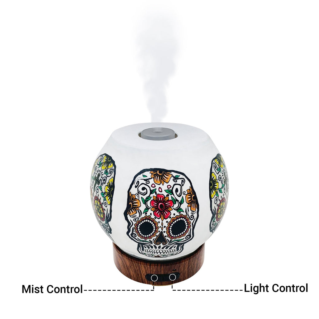 Handcrafted Ultrasonic Essential Oil Diffusers (Sugar Skull)