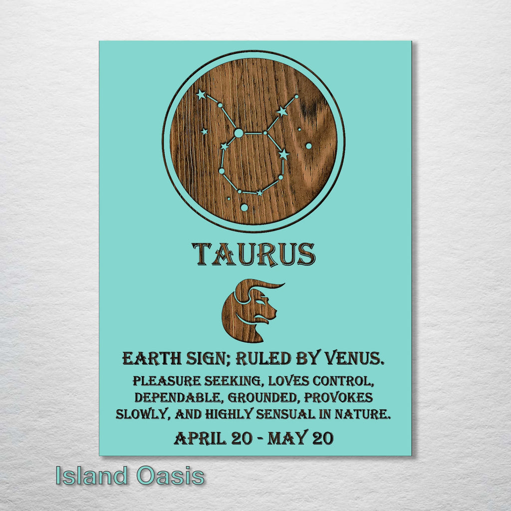 Zodiac Wall Hanging - Taurus