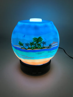 Handcrafted Ultrasonic Essential Oil Diffusers (Tropical Beach)