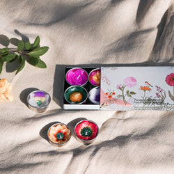 Assorted Tropical Flower Scented Tealights