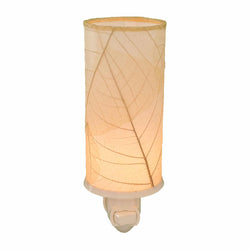 Cylinder Leaf Nightlights, natural